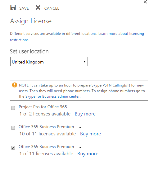 Office 365 Business Essentials Setup Add New Users Manually Assigned